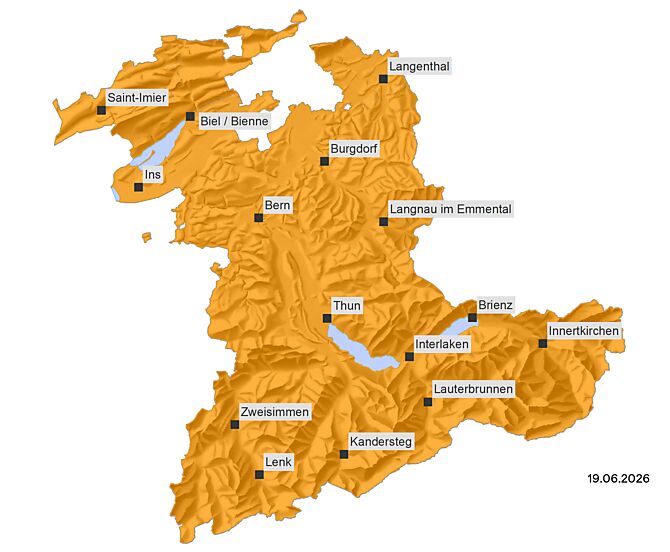 Erhebliche Waldbrandgefahr im ganzen Kanton