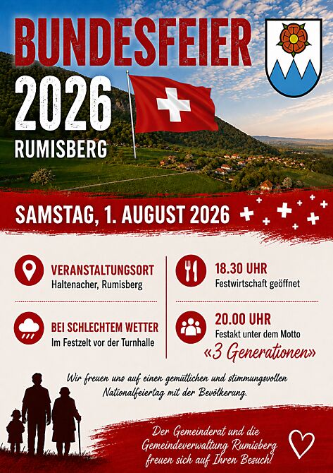 Flyer Bundesfeier